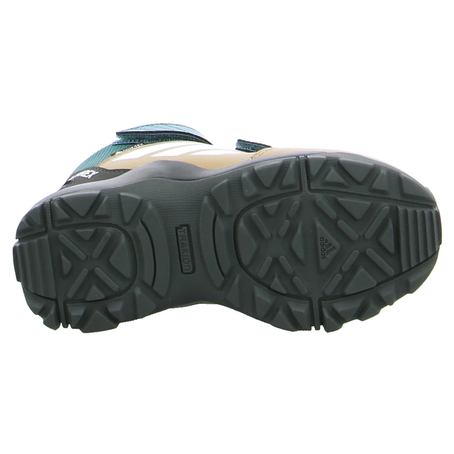 ADIDAS Kleinkinder-Sport -Halbschuh Grün Textil  Outdoor Sneaker high