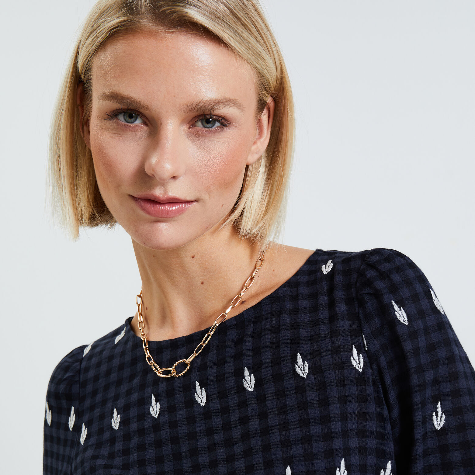 Robe vichy femme