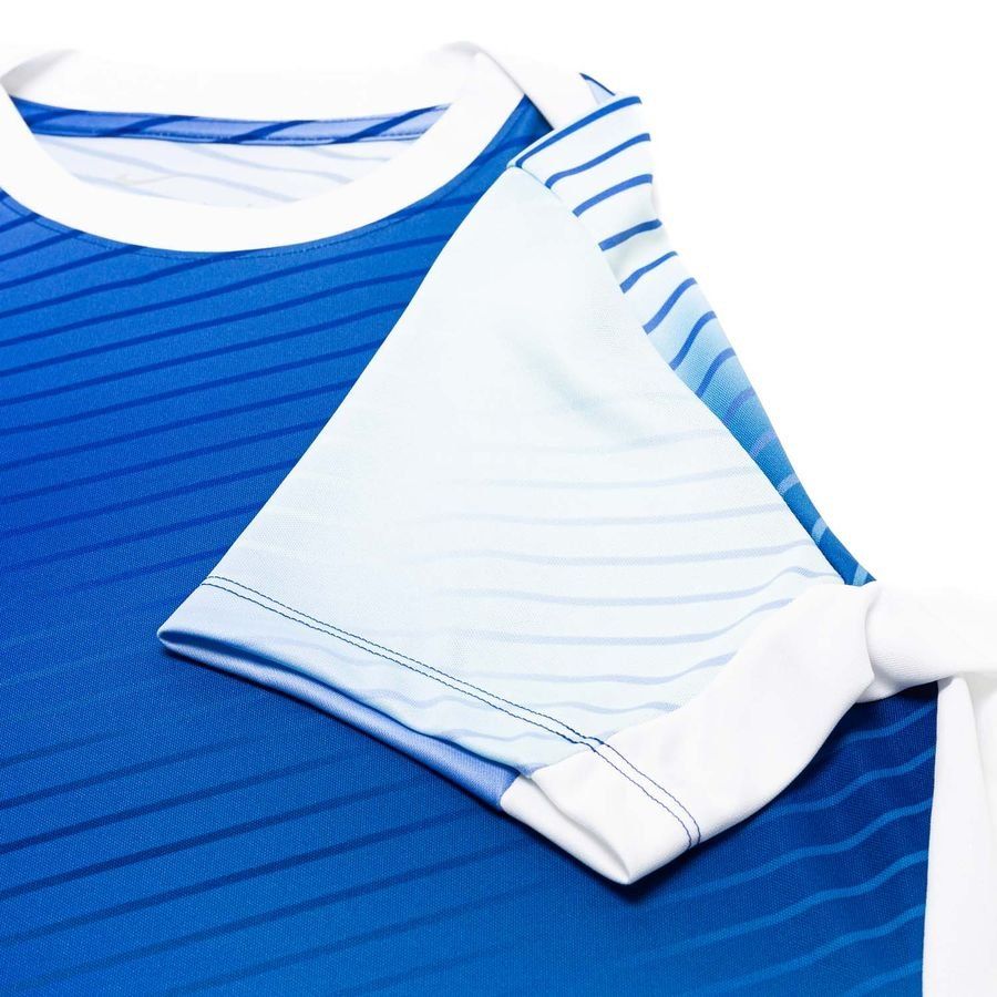 Norvège T-shirt d'Entraînement Dri-FIT Academy Pro Avant-Match - Bleu Royal/Blanc Femme