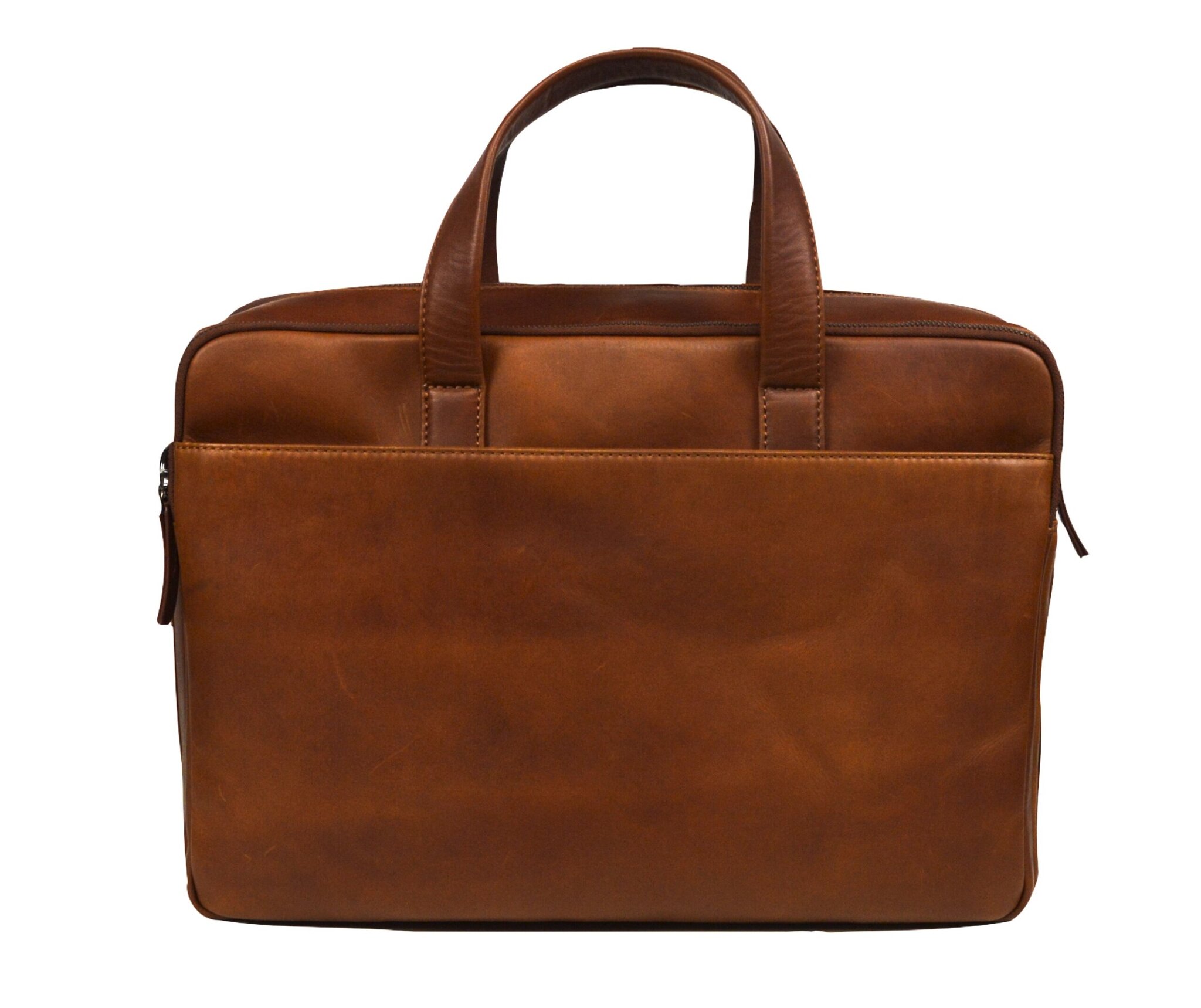 DSTRCT Premium Collection Laptopbag 17 inch Cognac