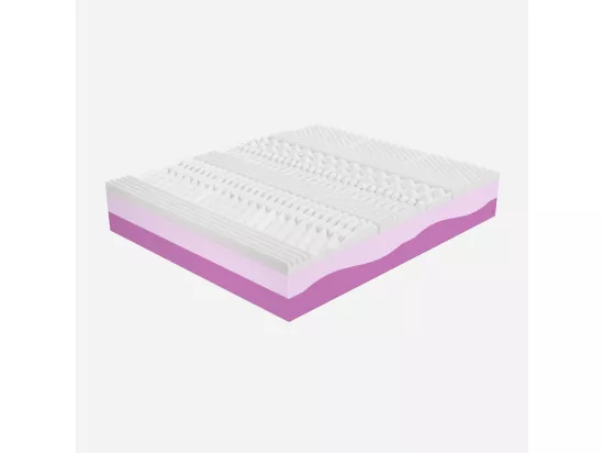 Matelas Orthopédique 90x190, hauteur 26 cm - Memory, Gel Relaxa, Revêtement Aloe Vera | Prime