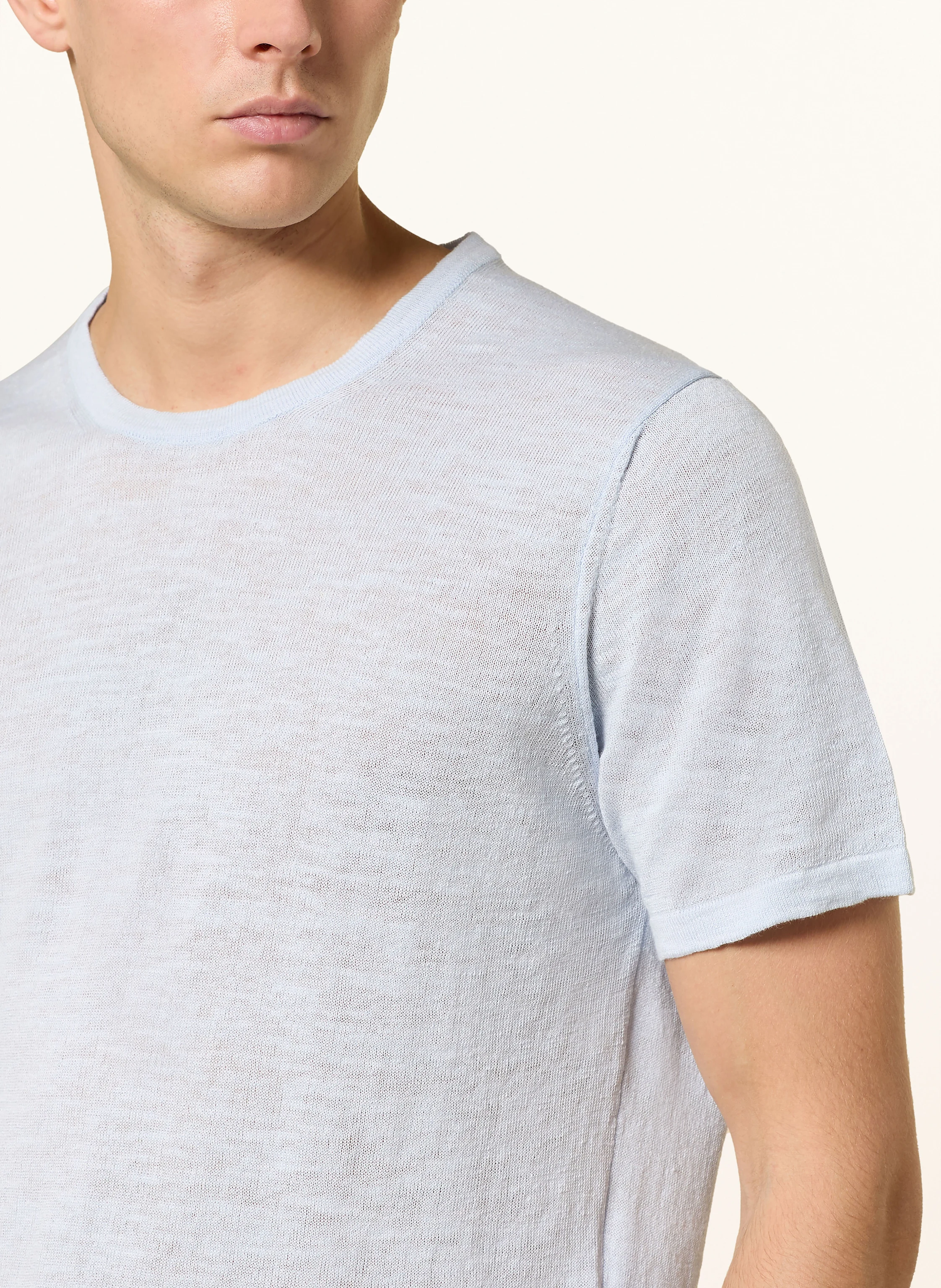 SAND COPENHAGEN T-Shirt mit Leinen