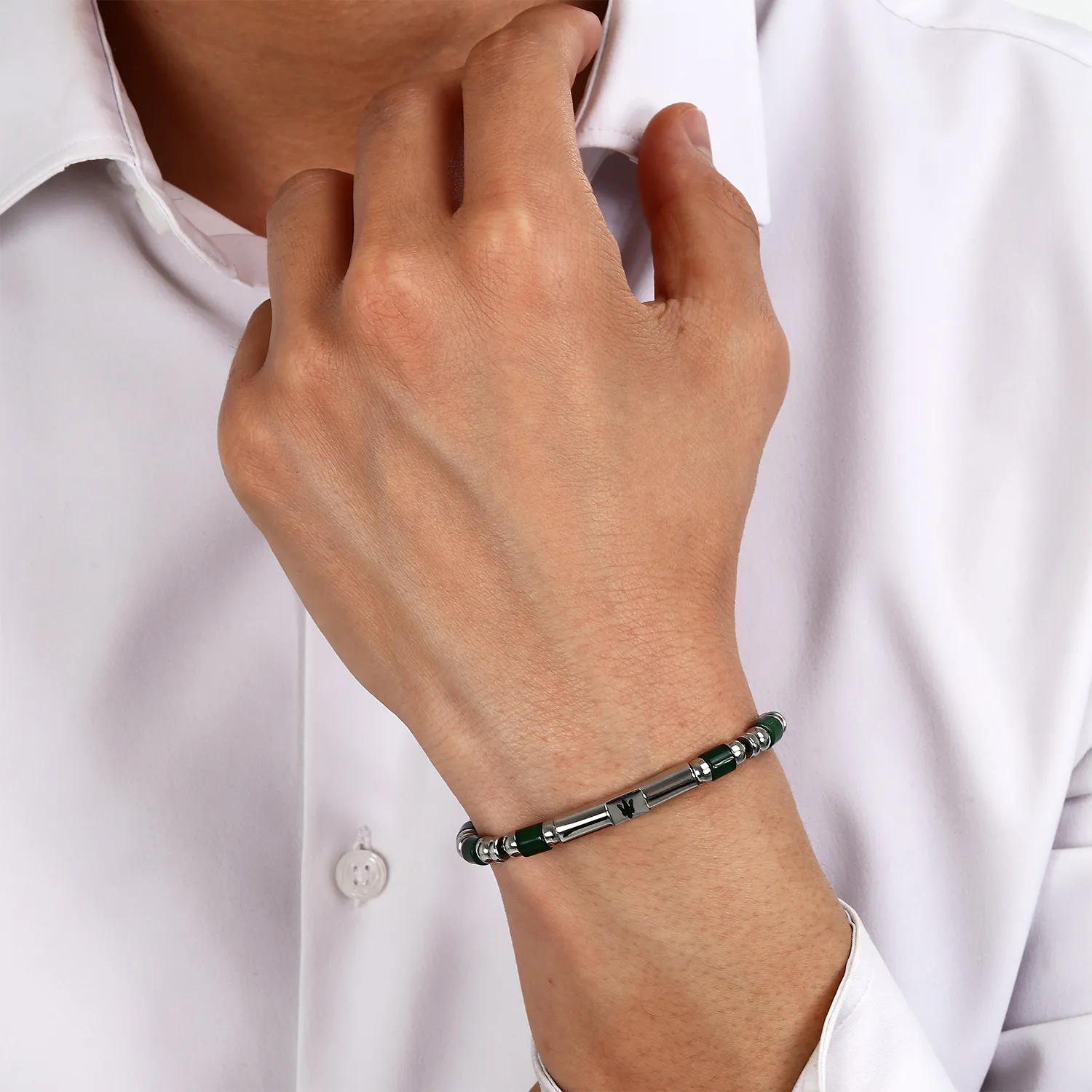 Maserati Iconic Armbånd Rustfrit Stål JM334AVD48