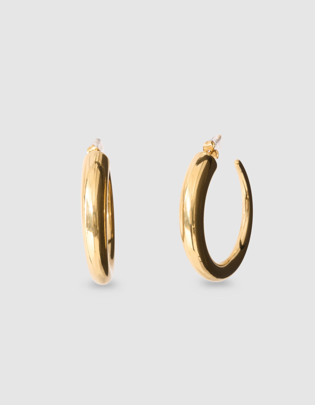 Big Hoop Oorbellen Goud