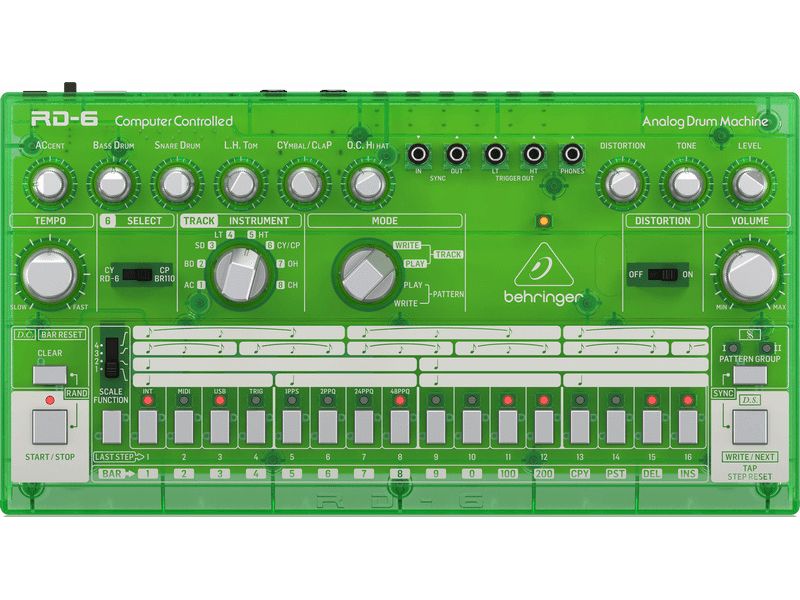 Behringer Drum Machine RD-6-LM Klassische analoge Drum Machine