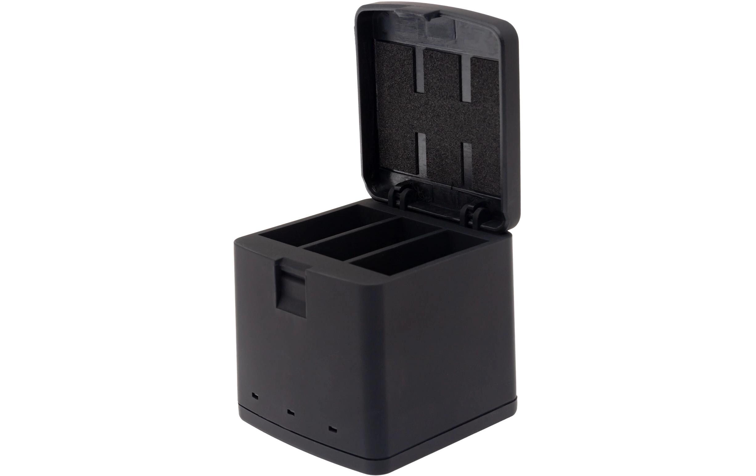Premium Tripple-Charger für GoPro Hero 9, 10 und 11Ladebox für GoPro Hero 9, 10 und 11