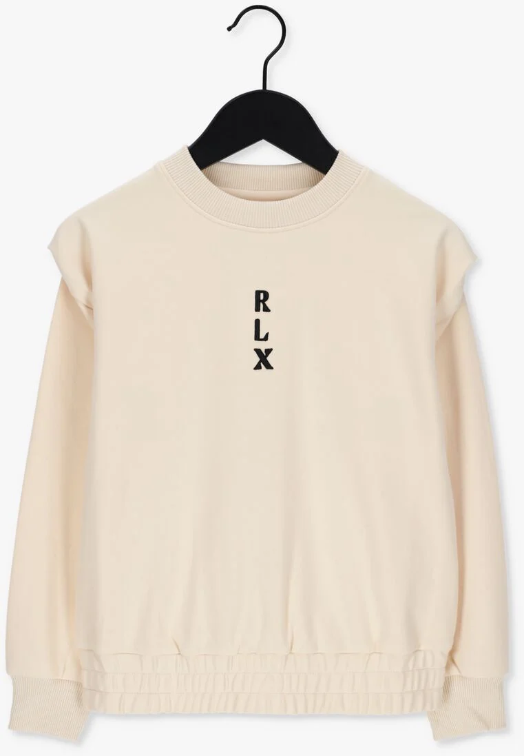 RELLIX creme rellix trui crewneck rlx