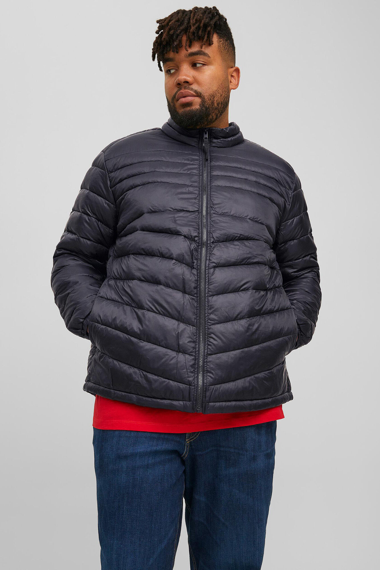 Jaqueta acolchoada estilo puffer PLUS