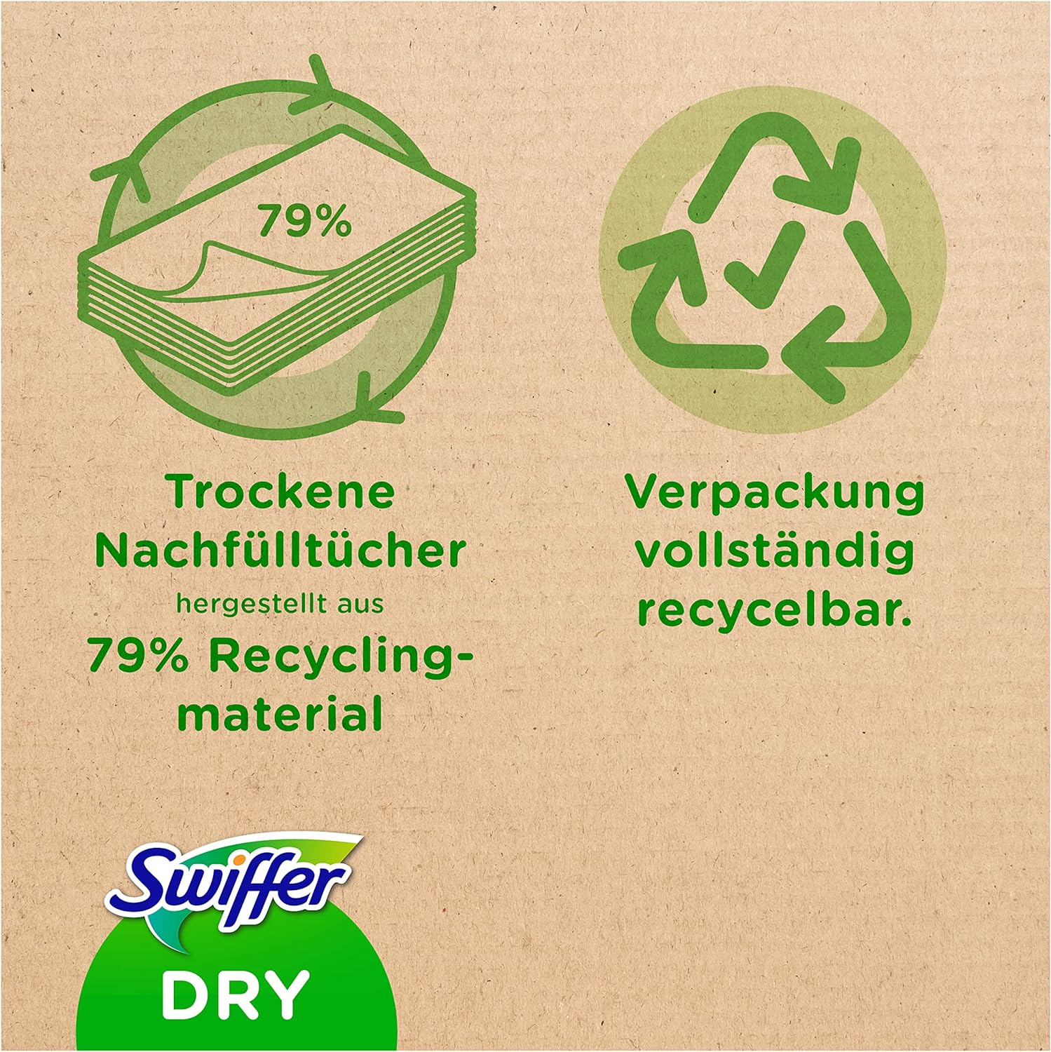 (1 Pack à 18 Stück) Staubmagnet Trocken Wischtücher (1175)