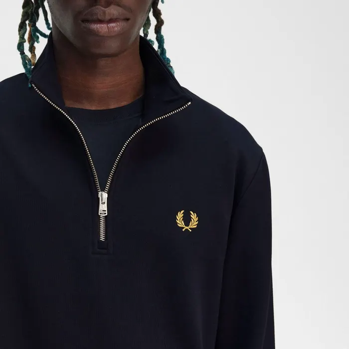 Fred Perry Half Zip Sweatshirt Heren