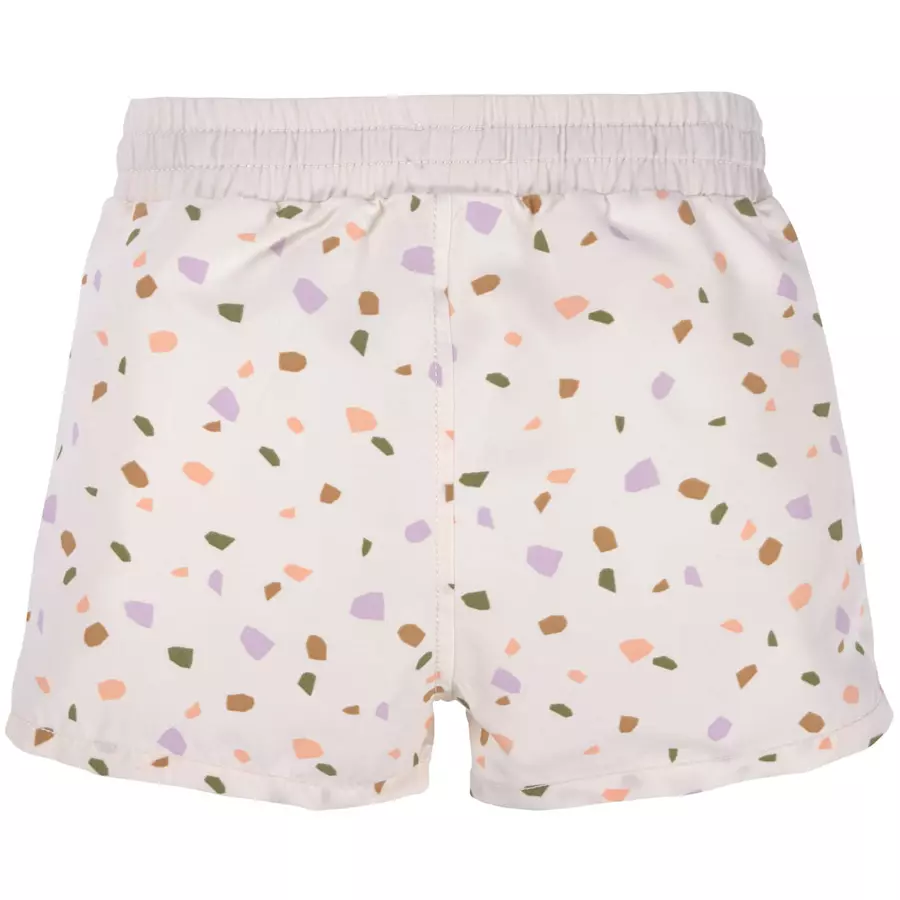LÄSSIG Badehose Pebbles weiß bunt