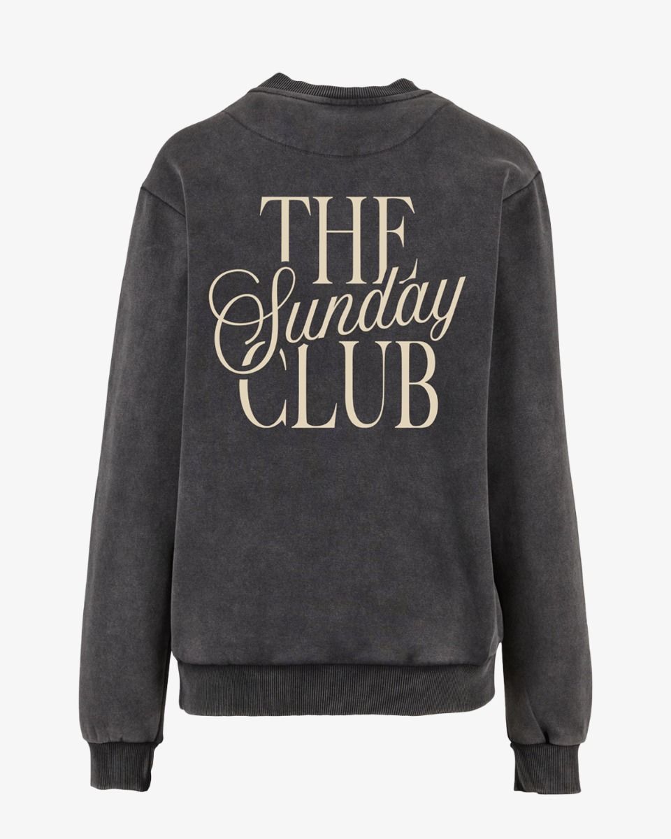 Aquila The Sunday Club Donkergrijs Damessweater