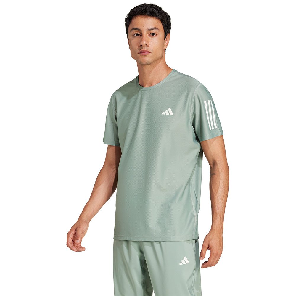 adidas Own the Run T-Shirt Herren silver green