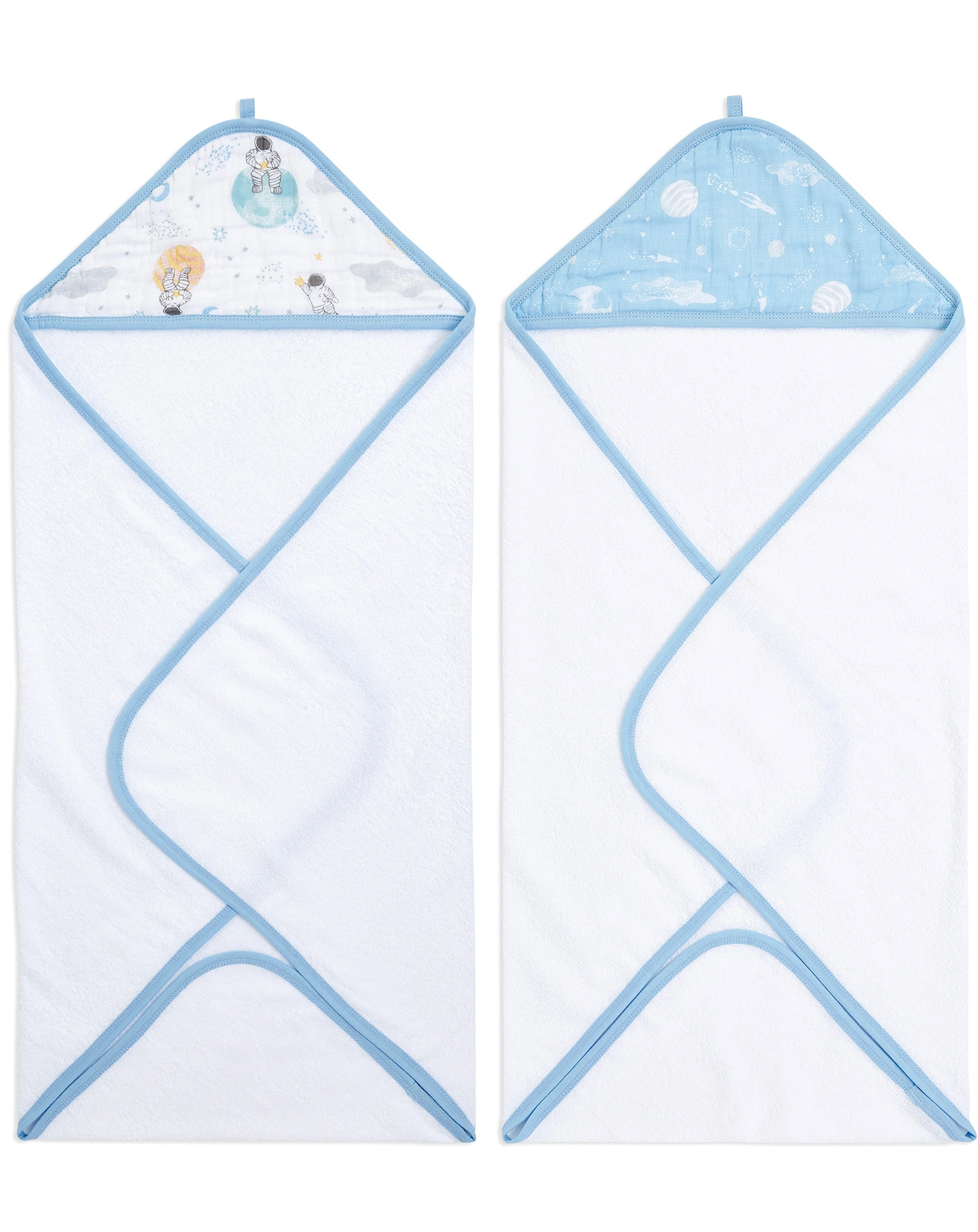 Kapuzenhandtuch SPACE EXPLORERS (76x76) 2er Pack