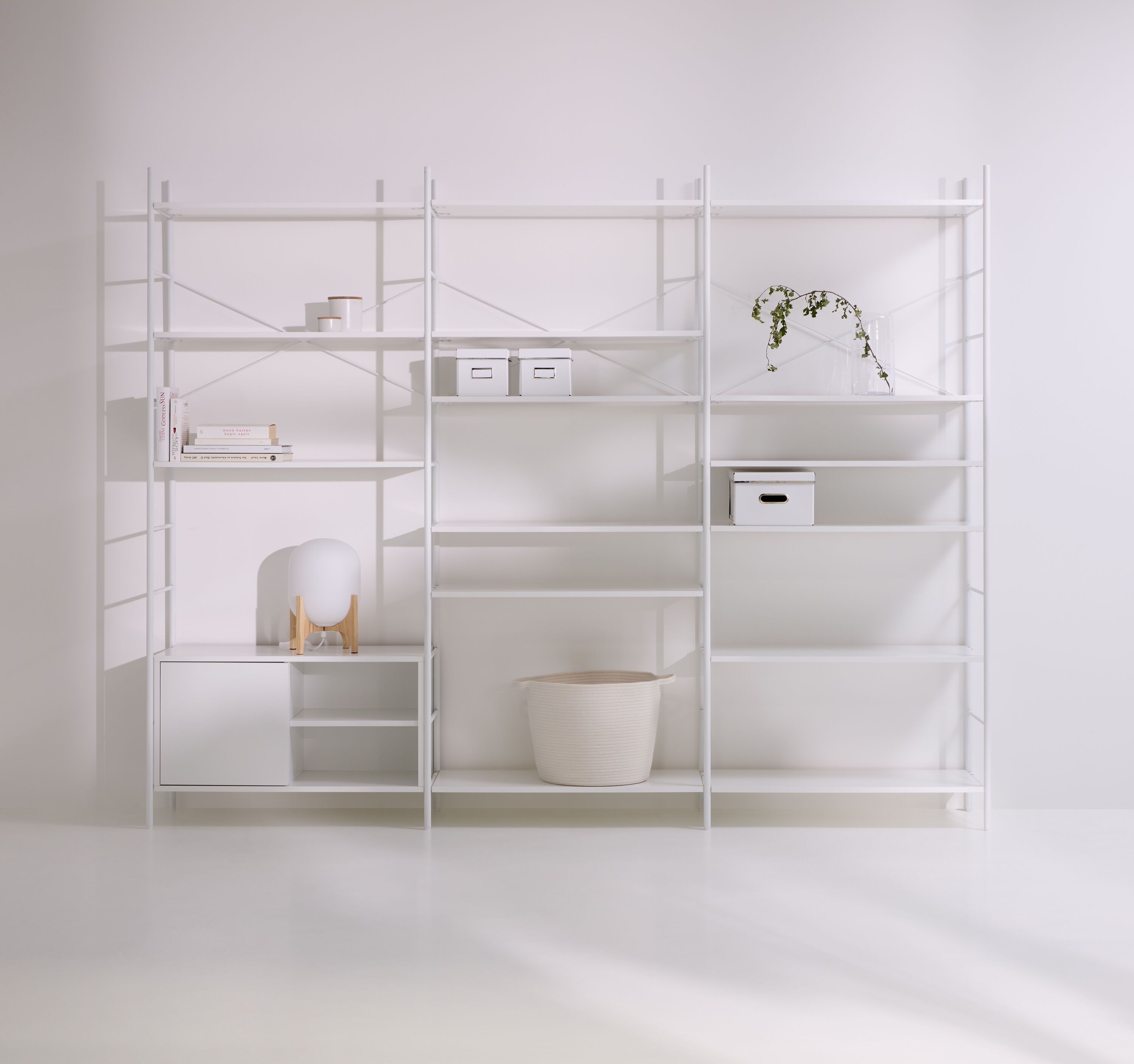 CLEA Korb - Weiss / H: 31.0 cm