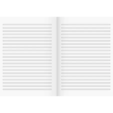 BRUNNEN Schulheft A4, liniert, Lineatur 3, 16 Blatt