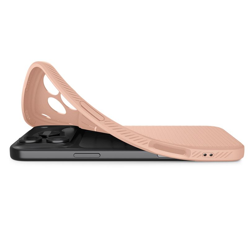 iPhone 17 Pro Max Liquid Air Case Gummi Hülle (ACS10269) - Rose Titanium
