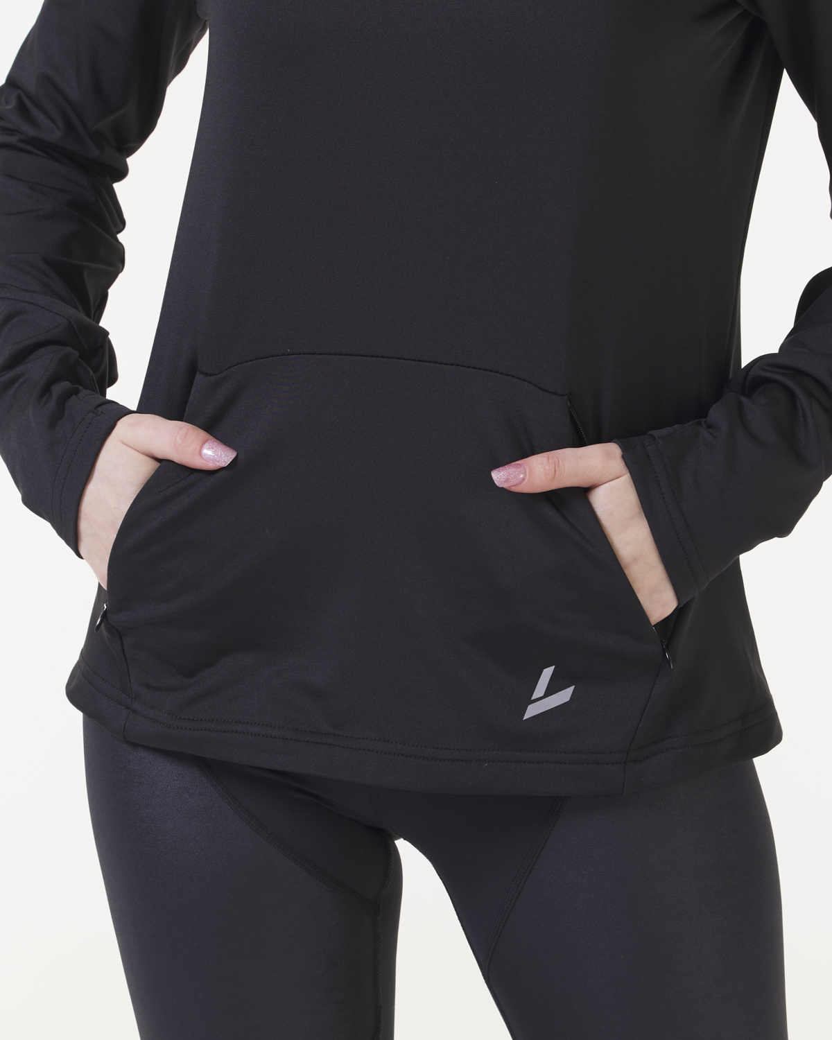 LEVITY Radical Run Tech Hood Black