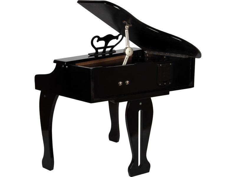 small foot Klavier Kinderflügel Edler Kinder-Flügel in Hochglanz-Schwarz – erstes Musikinstrument