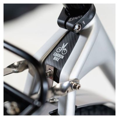 Vélo électrique Vadrouilleur 21.1 - Full carbone - Autonomie 100Km - Blanc
