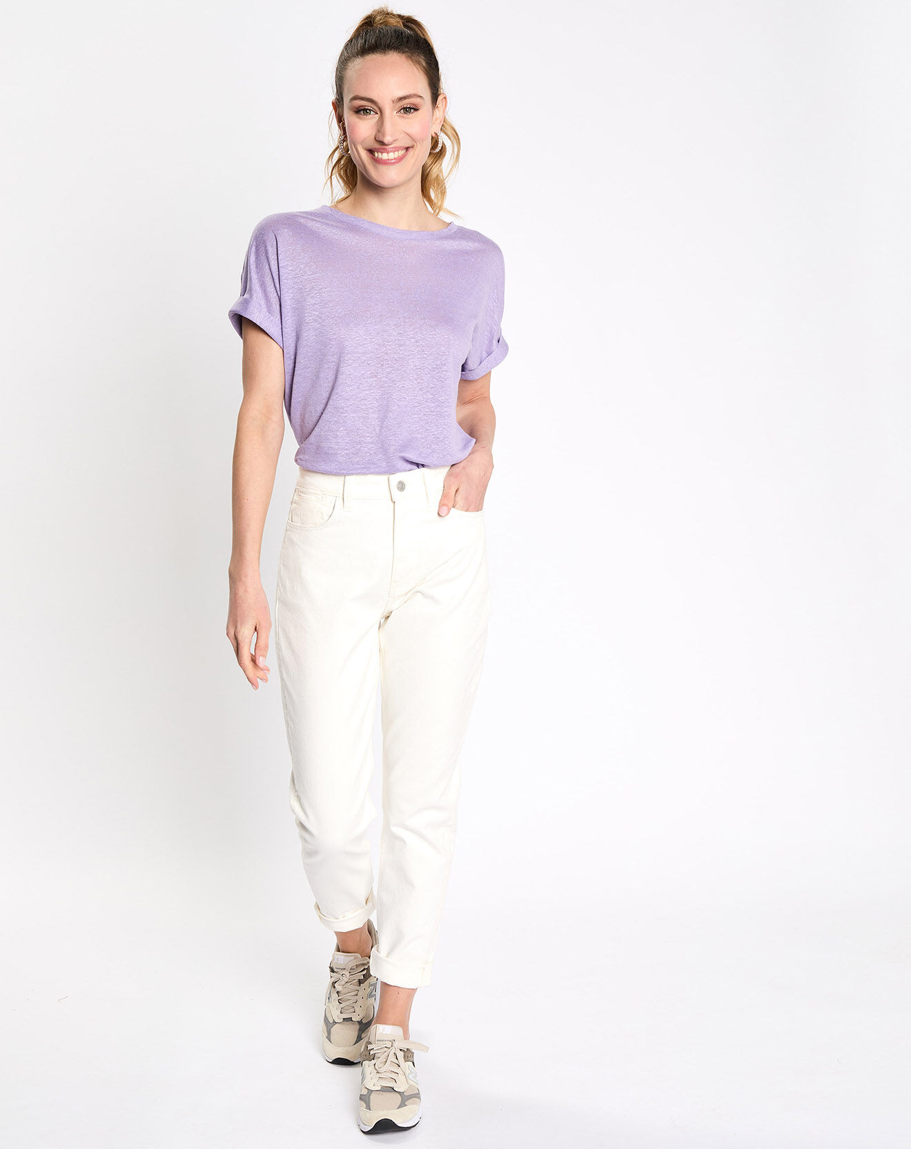 Esprit Jean mom écru