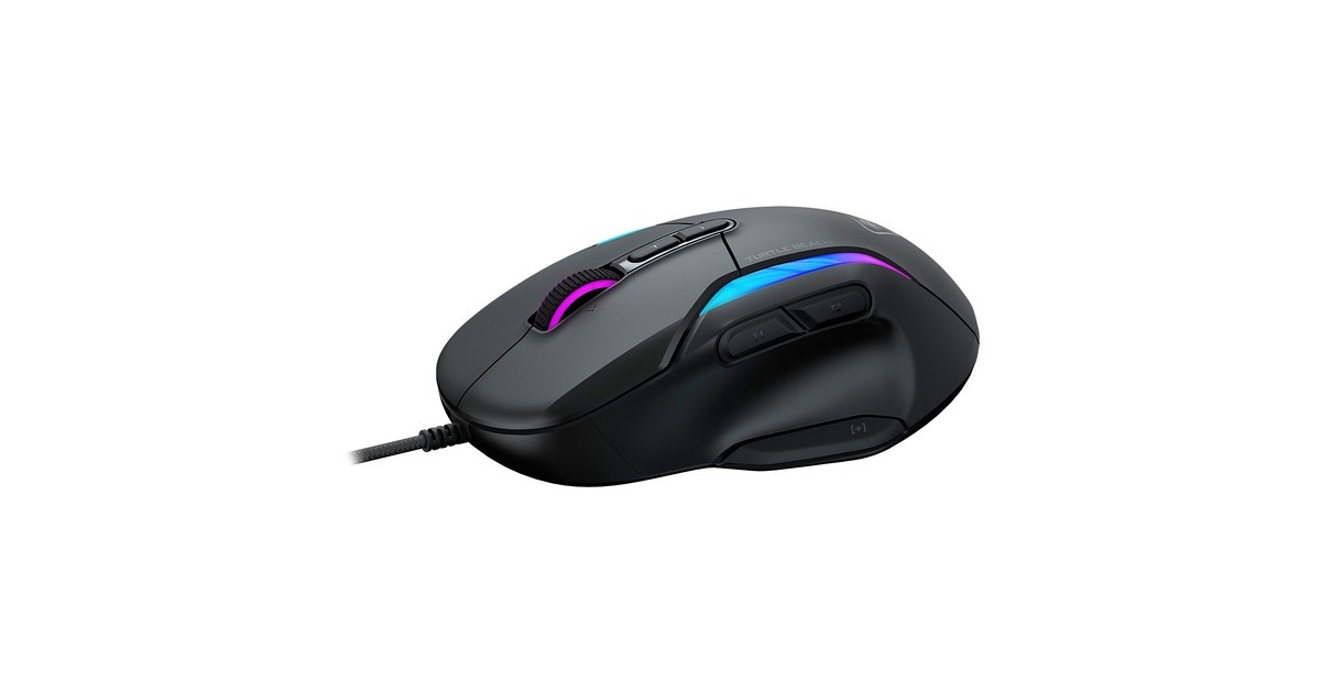 Turtle BeachKone II gaming muis  (Zwart, 50 - 26.000 Dpi, RGB)