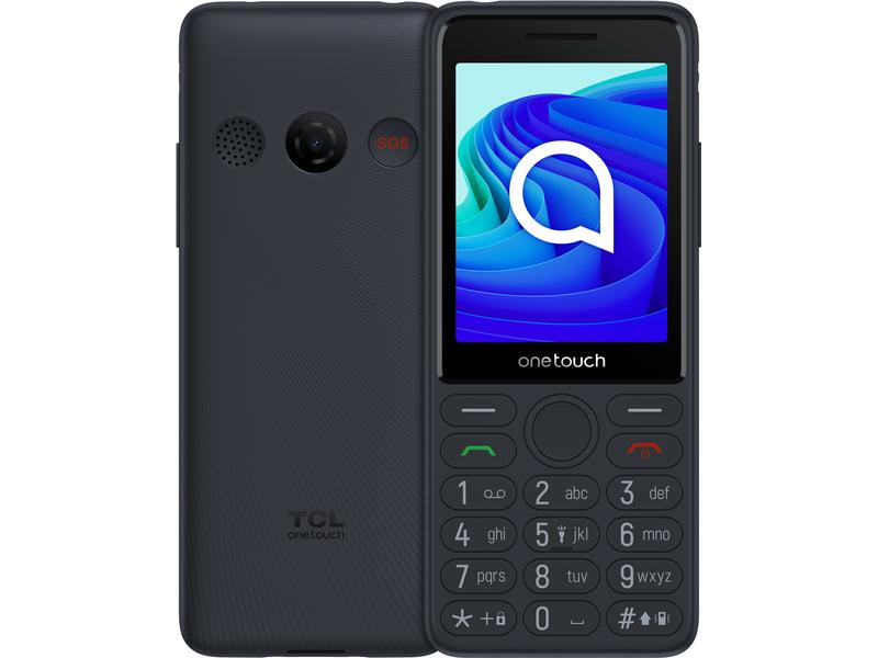 TCL 4042S 4G mit Cradle Kompaktes und robustes Mobiltelefon mit 2 Mpx-Kamera