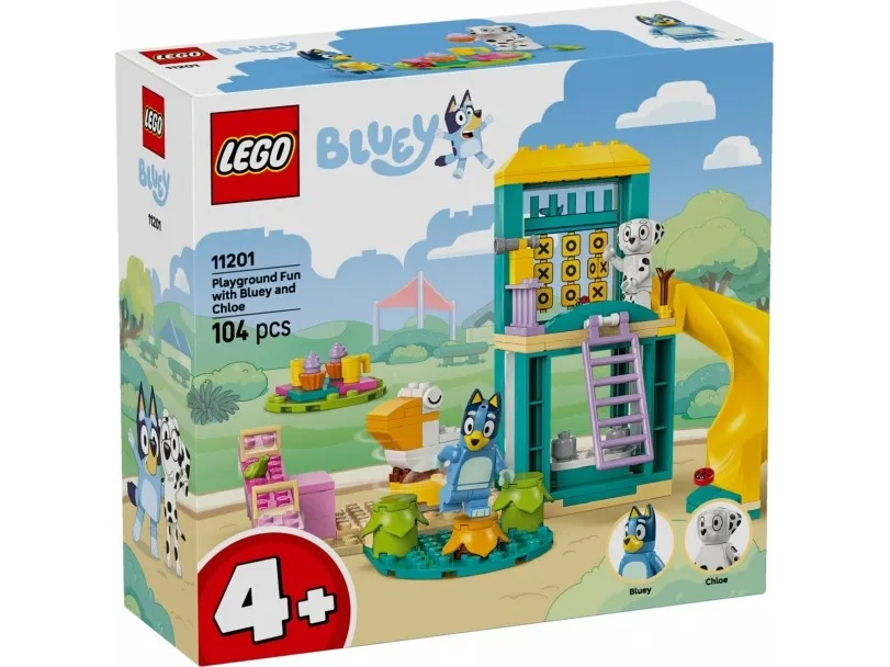 LEGO Bluey 11201 Bluey og Chloe på legepladsen