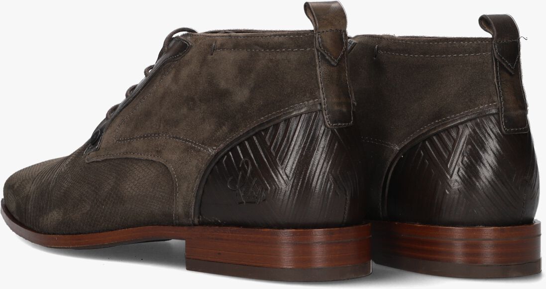 REHAB grijze rehab veterschoenen grand