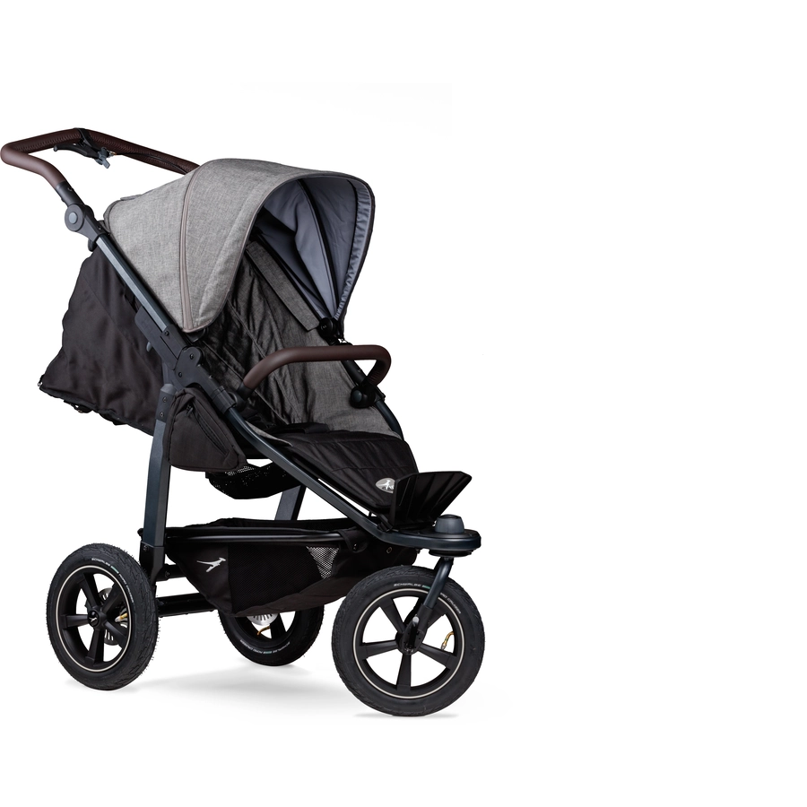 tfk Sportkinderwagen Mono 2  mit Luftrad Set premium grau