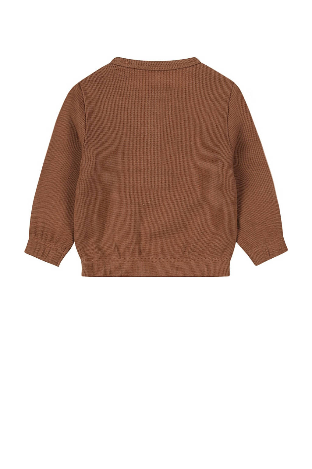 Dirkje baby sweater bruin
