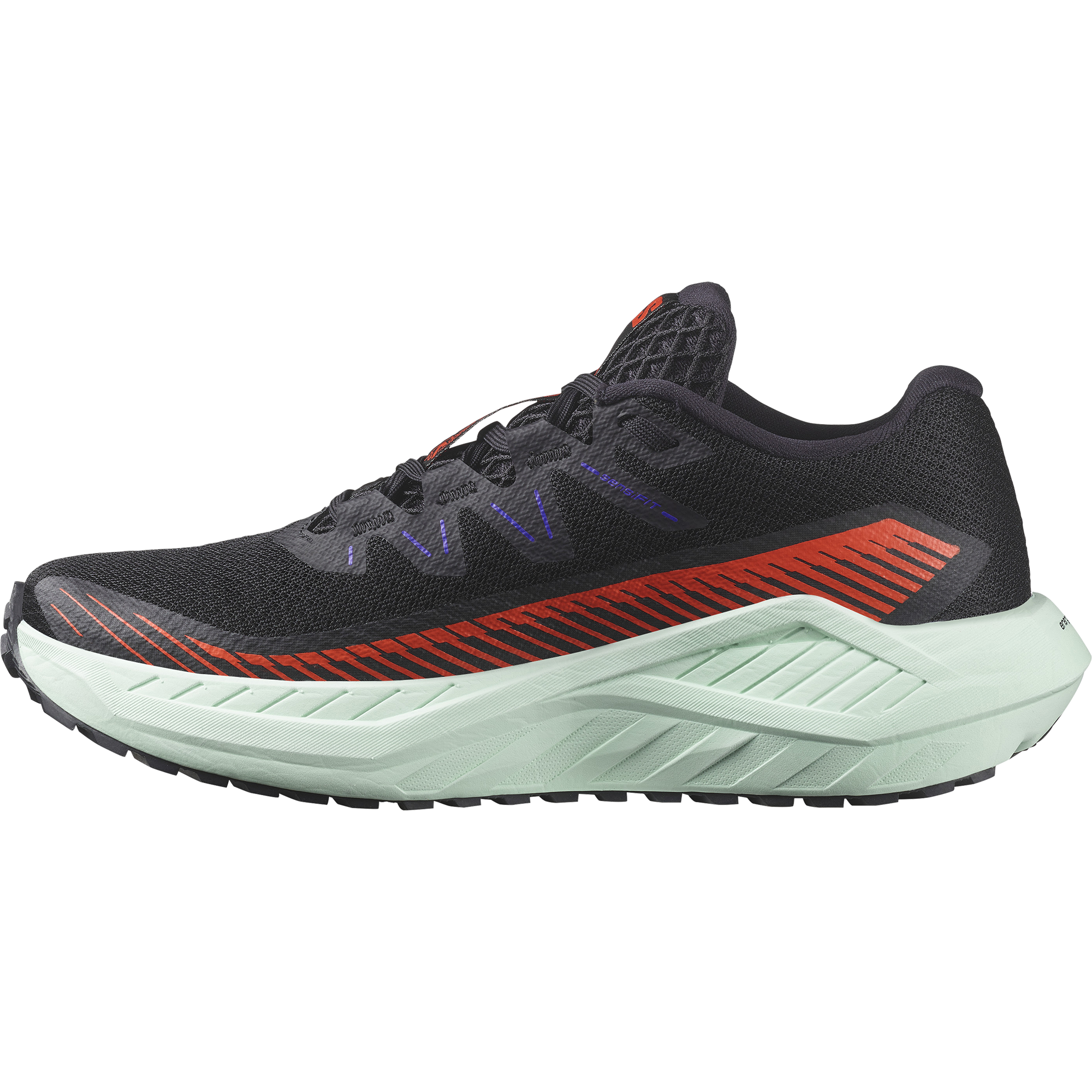 DRX DEFY GRVL Dame Black/Cherry Tomato/Bay