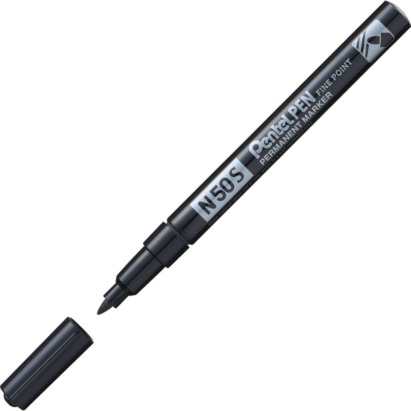 Marqueur permanent Pentel N50S pointe ogive 1 mm