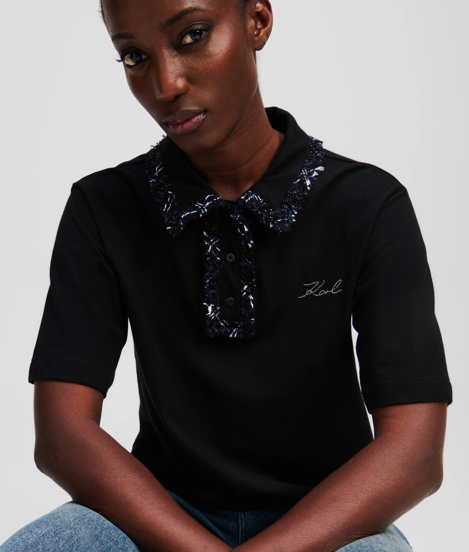 POLO EN BOUCLÉ