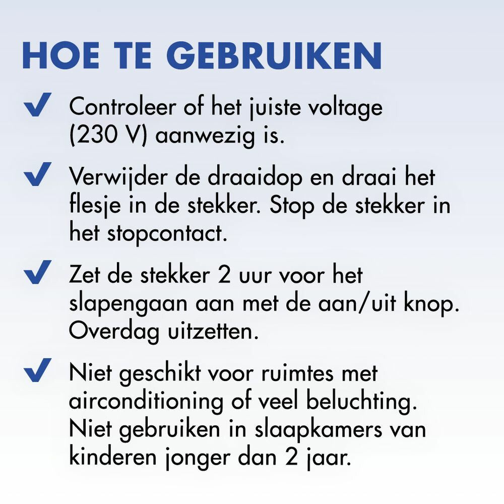 Roxasect Anti-Mug Stekker Navulling 30 ml