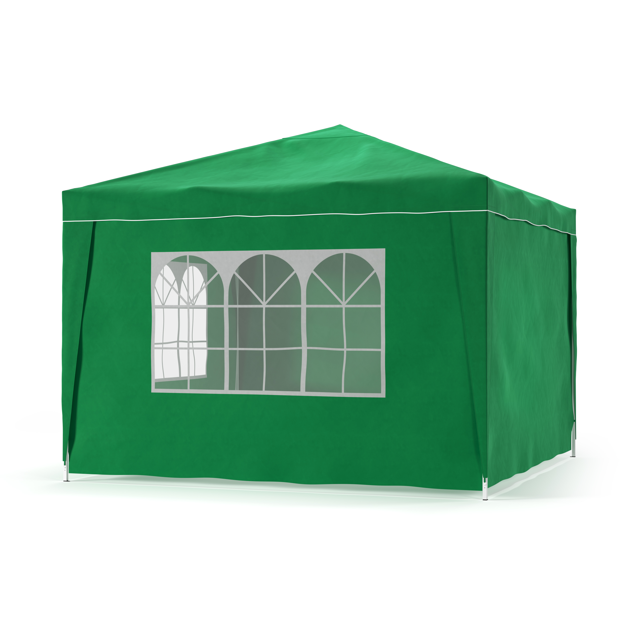 Seitenwände für Faltpavillon MELODY grün 4 Stk.