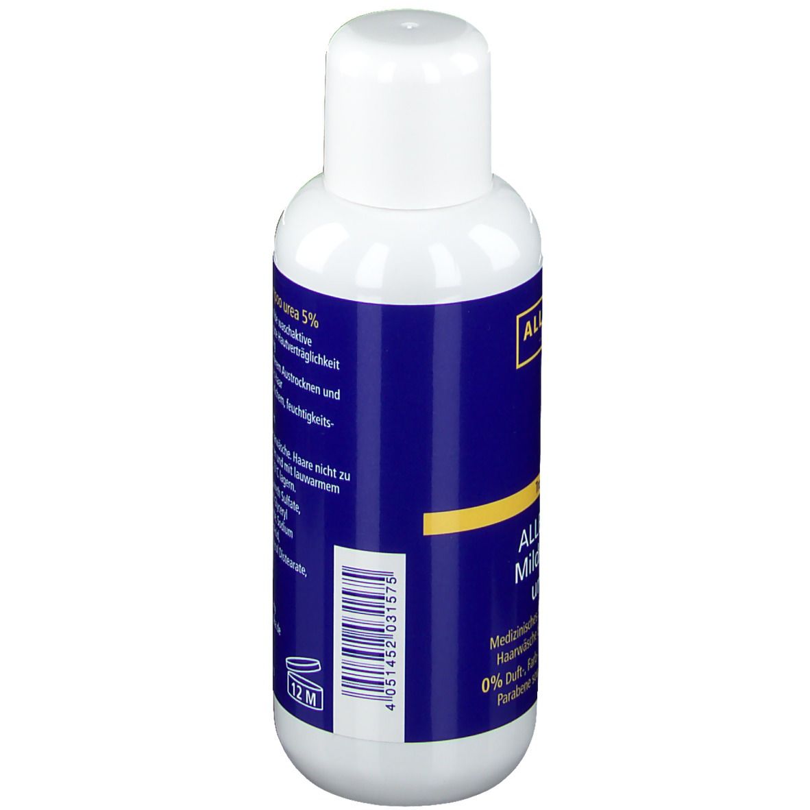 ALLERGIKA® Mildshampoo Urea 5% - Kopfhautschonendes, schuppenlösendes Shampoo bei trockener, juckender Kopfhaut