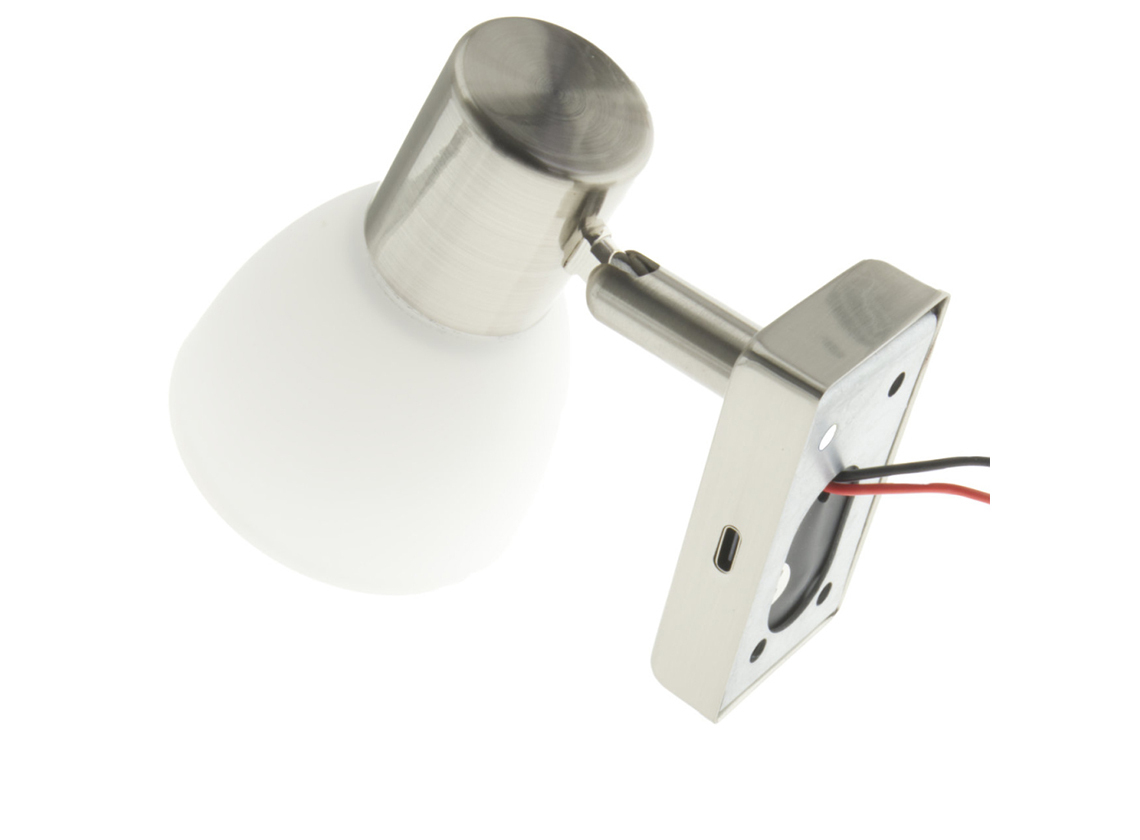 BBA Faretto met USB-C laadpoort opbouwspot