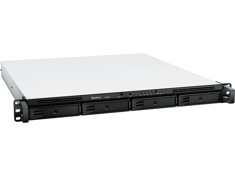 Synology NAS RackStation RS822  4-bay 1U Rackmount-NAS für leistungsstarkes Datenmanagement