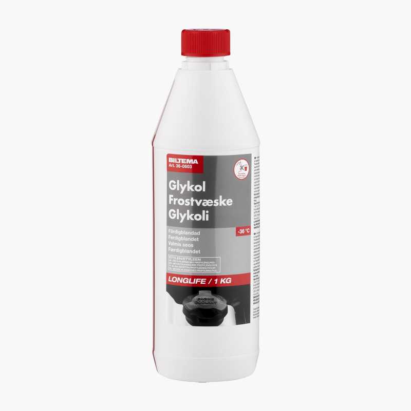 Frostvæske, Longlife, ferdigblandet, 1 kg