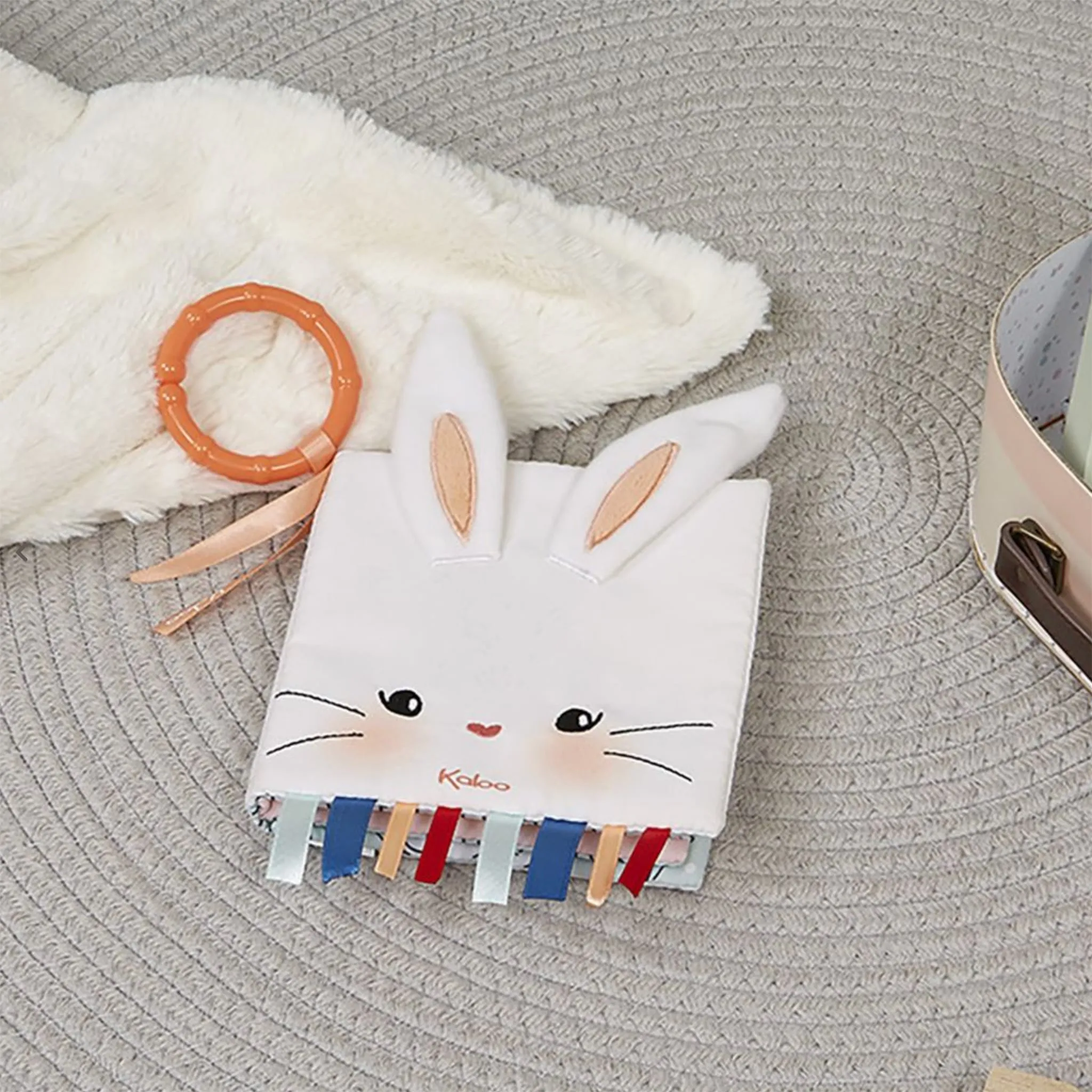 Kaloo Livre d'Éveil Lapin