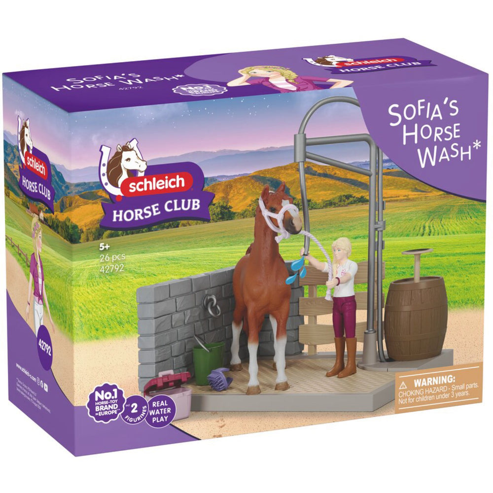 Køb Schleich Sofias Hestevask