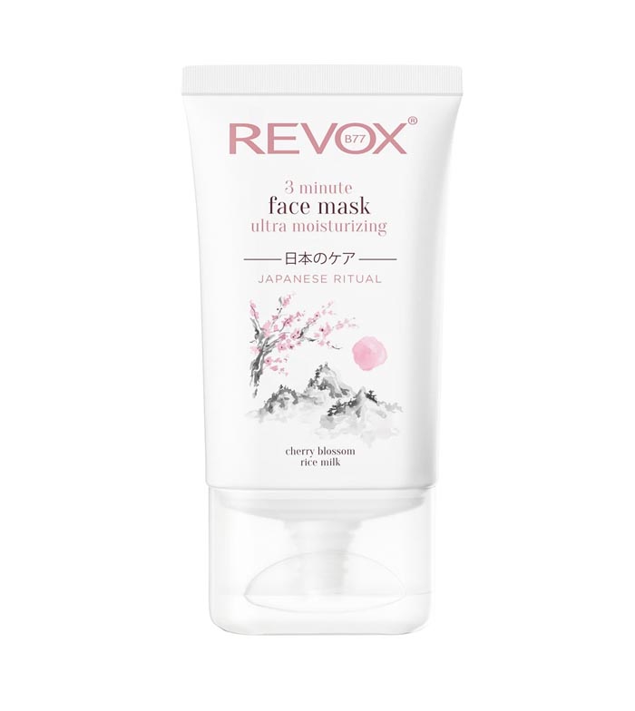 Revox - Máscara Facial Ultra Hidratante 3 Minutos Japanese Routine