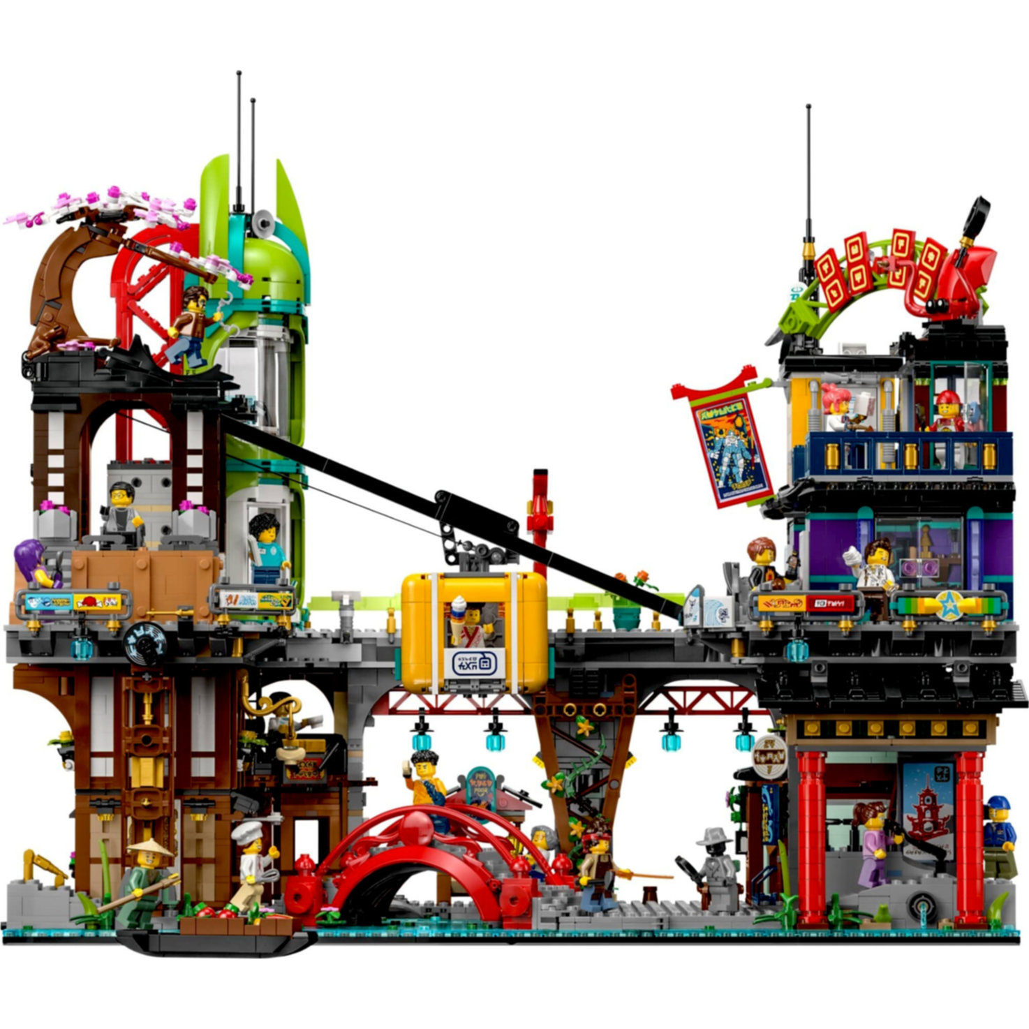 LEGO® NINJAGO® 71799 Die Märkte von NINJAGO® City (LEGO® Rare Set)