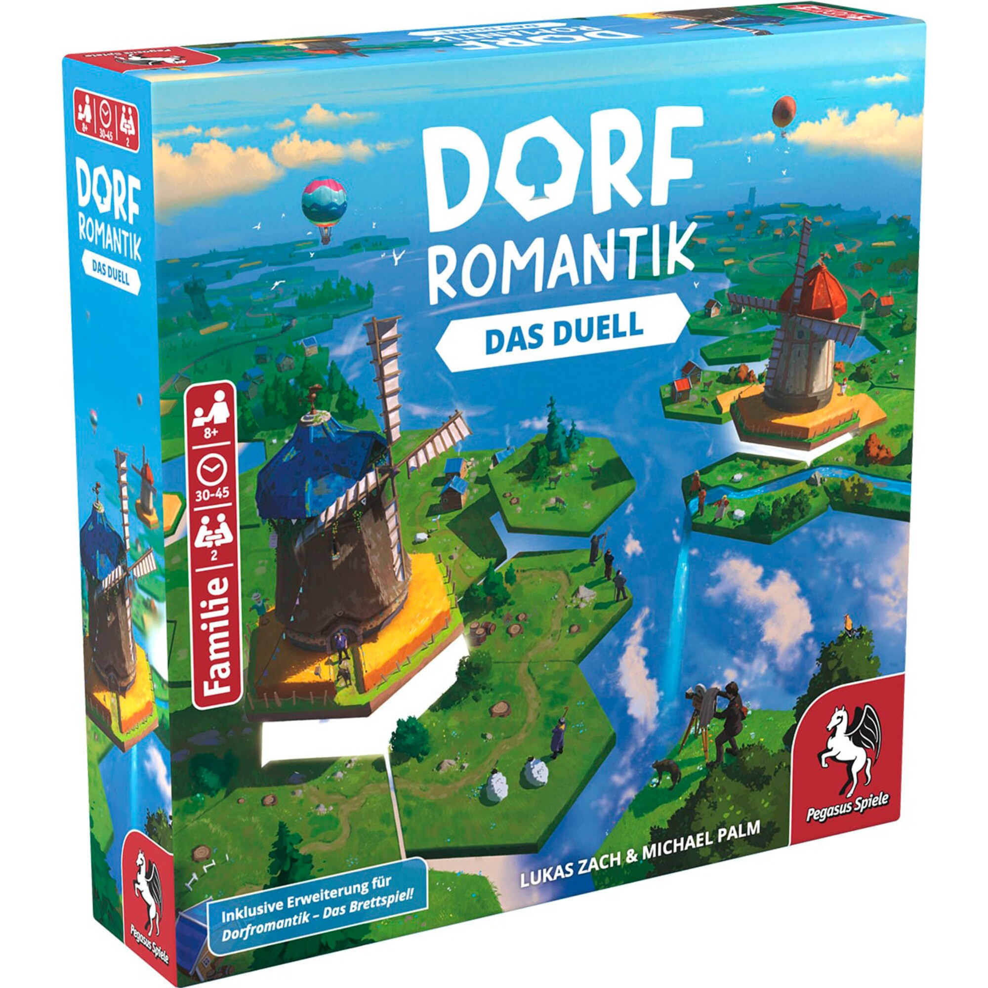 Pegasus Brettspiel Dorfromantik - Das Duell