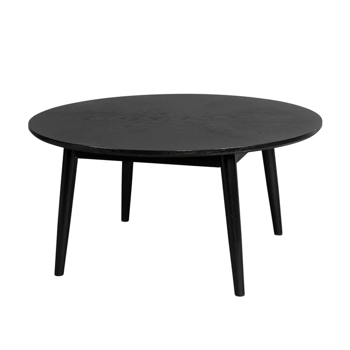 Livingstone - Liam Couchtisch Ø 80 cm, schwarz