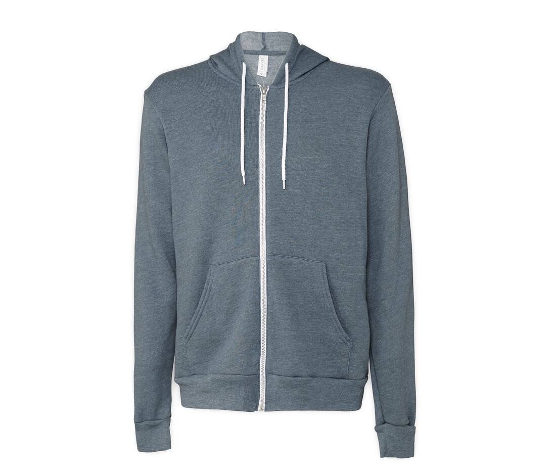 Bella Canvas BE3739 - Sweat capuche zippé unisexe