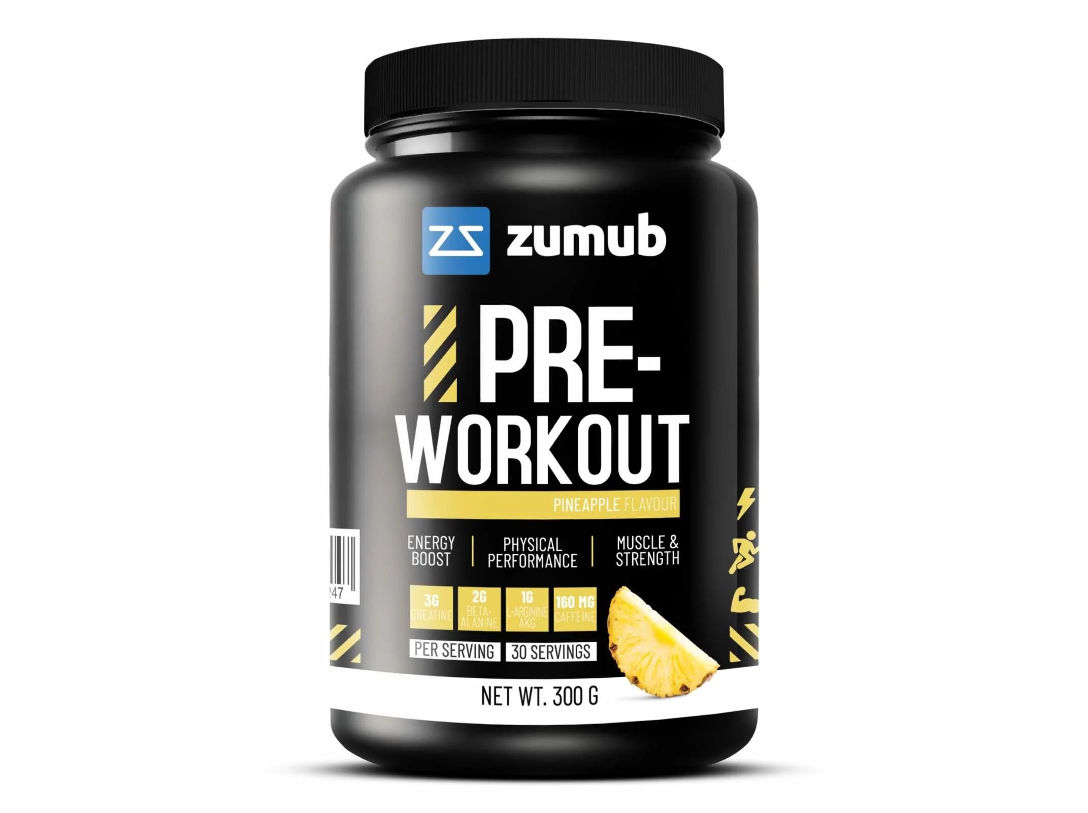 PRÉ-TREINO ZUMUB ANANÁS 300G