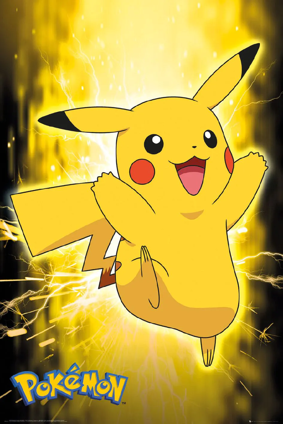 Poster Pokemon Pikachu, 61 x 91 cm