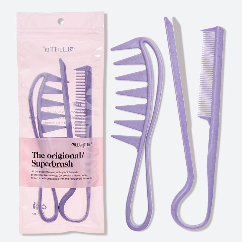 Gizmi - Set van 2: Plastic Haarkam + Styling Haarkam